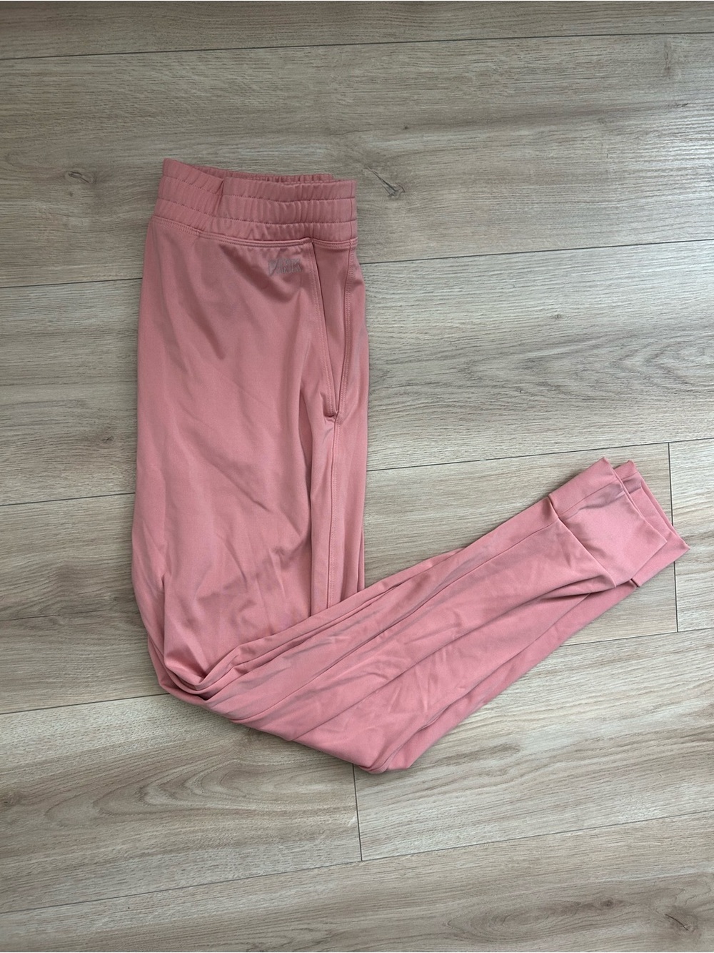 PINK Victoria's Secret Coral Pink Track Joggers
